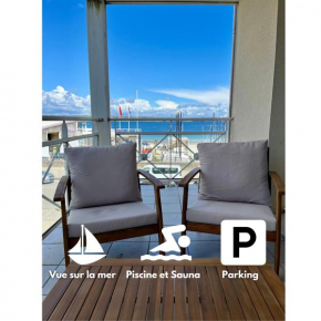 Appartement Cosy, terrasse vu mer, piscine, Sauna - WarmHouse